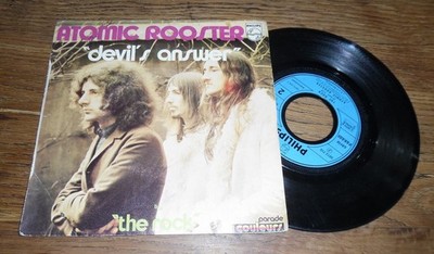 Atomic Rooster - Devil's Answer French PS 7' Philips Psych Rock 71