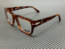 PERSOL PO3348V 24 Brown Havana Unisex 55 mm Eyeglasses