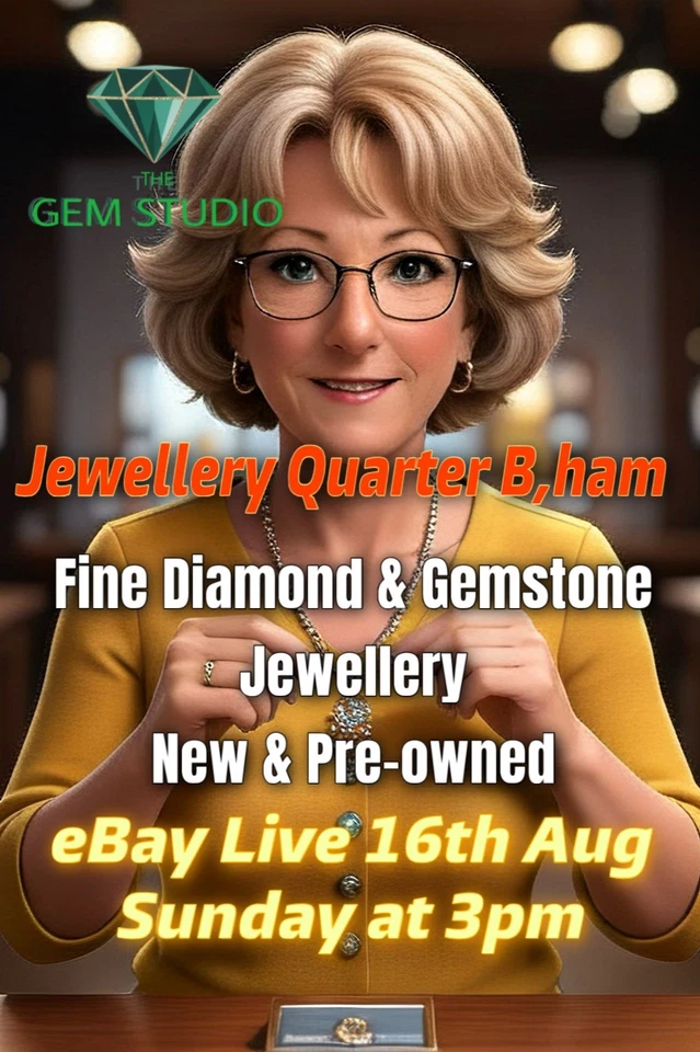 Sunday Summer Jewellery Event eBay Live at 3pm