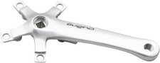 Sugino Xd600 Tandem Crankset 916 Pedal 170mm 110bcd No Chainring Silver Sugino Xd600 Tandem Crankset 916 Pedal 170mm 110bcd No Chainring Silver