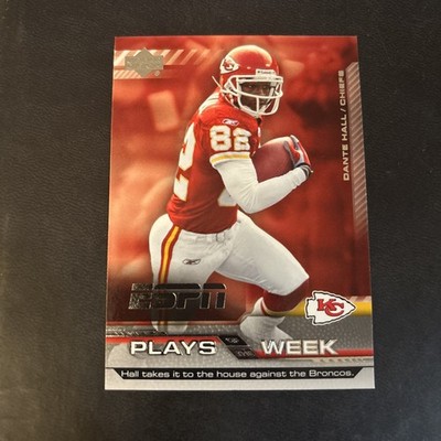 2005 Upper Deck ESPN - Plays of the Week Dante Hall #PW-14