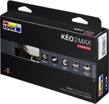 Look Keo 2 Max Carbon Road Bike Pedals Lightw...