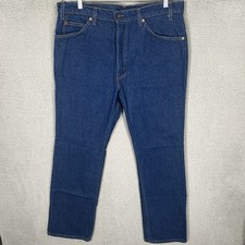 Vintage Levis 40509 0215 Jeans Mens 38x30 Blue Denim Straight Leg Orange Tab 80s
