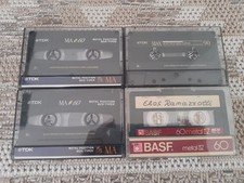 4x Kassette Metal Basf Metal IV 60 TDK MA-X 90 TDK MA 60 cassette