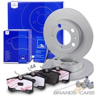ATE Bremsscheiben+BelÄGe Hinten FÜR Audi A1 Seat Ibiza 5 Skoda Fabia 3 VW Polo 6