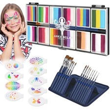 Face Painting Kit: Split Cake, Water Activated for Kids  Adults