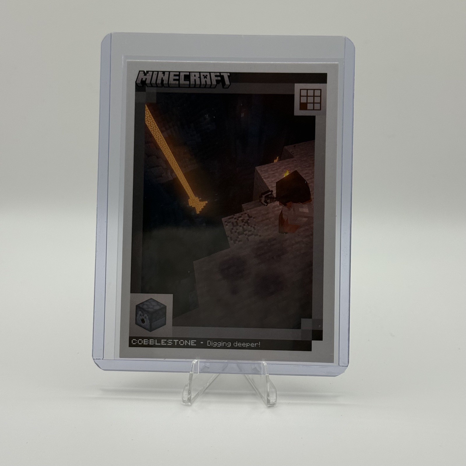 2024 Panini Minecraft Trading Card Base #142 Cobblestone