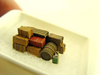 Kleiner Ladegut Stapel - Artitec Ho Fertigmodell 1:87 - 48780176 #E