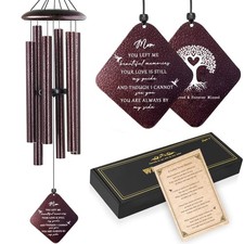 Sympathy Gifts for Loss of Mom, 32" Memorial Wind Chimes for Loss of Mother, ...