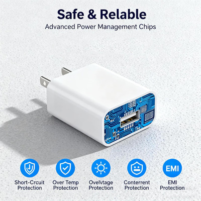 5V 2A Outdoor USB Power Adapter Plug Compatible with Wyzecam, Blink Mini Pan,...