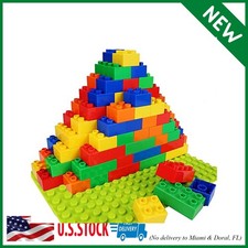 Building Blocks for Kids Toddlers Including a Baseplate, 101-piece Large Classic