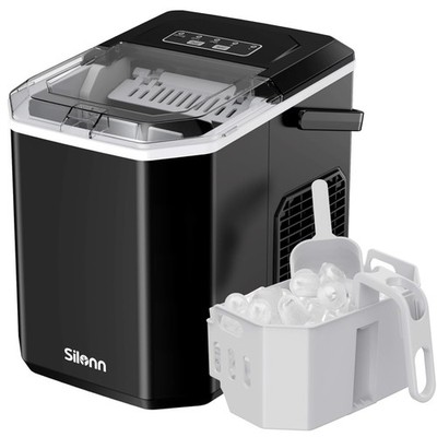Eiswürfelmaschine klein tragbar selbstreinigend Mini Ice Maker 12kg
