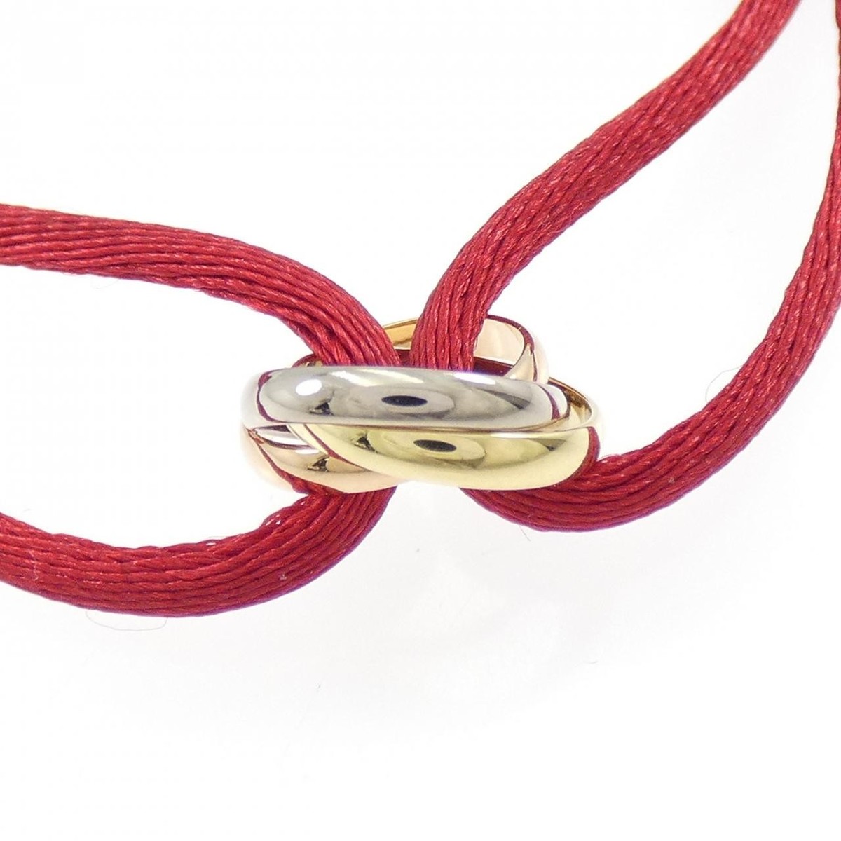 Authentic Cartier Trinity cord bracelet #230-000-469-7946 | eBay