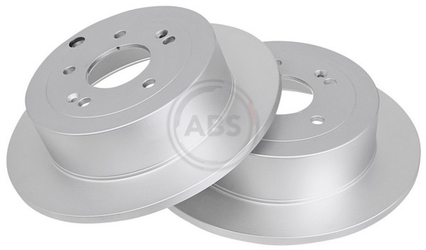 2X Bremsscheibe A.B.S. 17895 FüR FÉ Cm Hyundai Santa 2 Suv Crdi 4X4 Gls-image