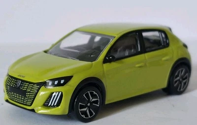 Norev Minijet 1/64 . Peugeot 208 2024 Vert Agueda . Neuf Avec Sa boite .