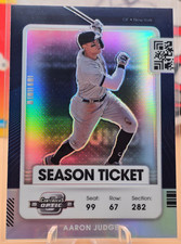 2021 Optic Season Ticket Aaron Judge Holo Foil