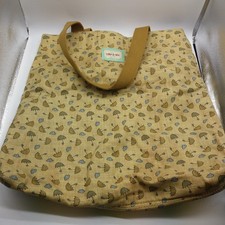 Ollie & Nic Women's Umbrella and Cloud Pattern Tote Bag (h16)