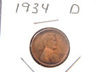 1934 (D) Lincoln Penny — photo 1