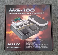 NUX MG-100 Modeling Guitar Processor With 58 Effect Models New