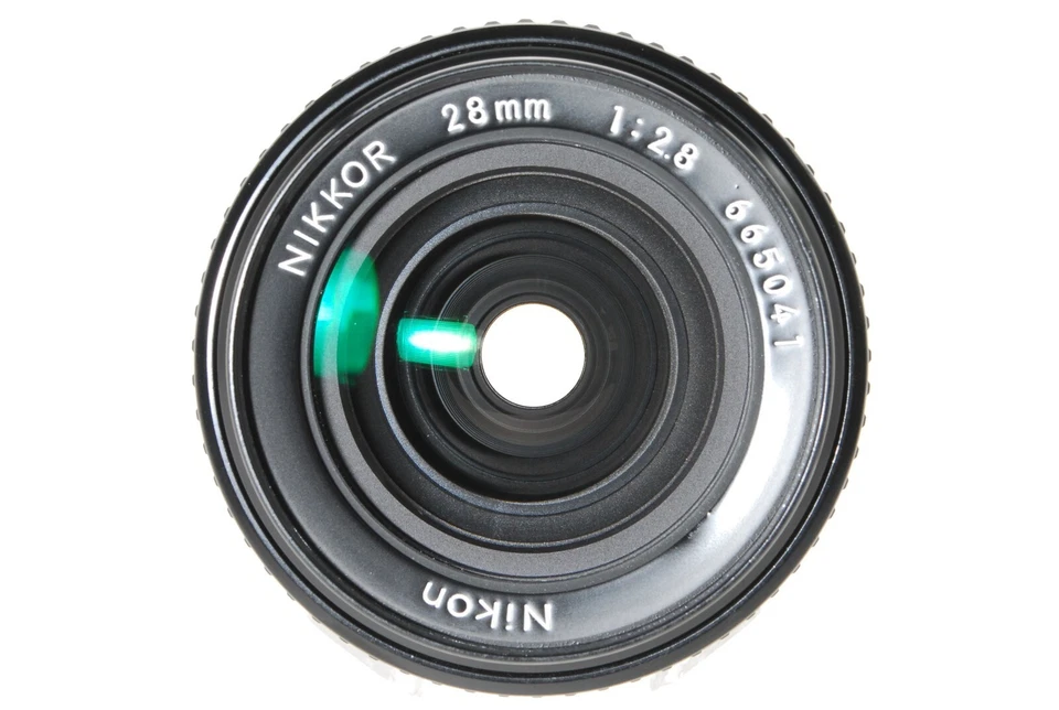 [Casi Como Nuevo] Lente Gran Angular Nikon Ais Nikkor 28mm F2.8 para Montaje F de Japón Foto 3 de 4