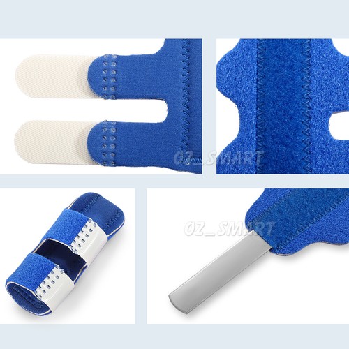 Trigger Mallet Finger Splint Brace Fracture Protector Support Adjustable Pain AU - Picture 6 of 11