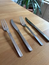 2x WMF Steakbesteck Scala ähnlich Cento 22 cm - Cromargan Besteck