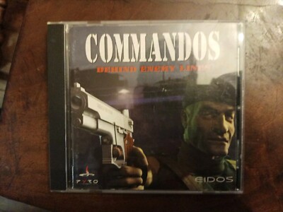 Commandos 'Behind Enemy Lines' von Pyro EIDOS - PC CD-ROM Jewell Cased