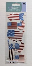 Jolee's Patriotic American Flags USA Scrapbooking Stickers