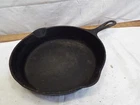 Vintage Griswold 6 size Large Block Logo 699 C Cast Iron Skillet Fry Pan Frying