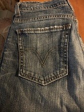 LEVI'S 510 SUPER SKINNY DESIGNER MEN'S JEANS SIZE 31x31.5 Actual Size.