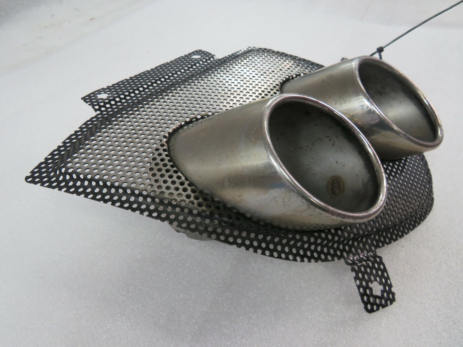Ferrari California, LH, Left, Tail Pipe, Bad Paint, Used, P/N 80666700