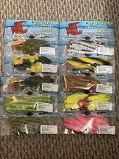 LOT of (10) Packs of BIG BITE Salt Water BAITS Made In USA