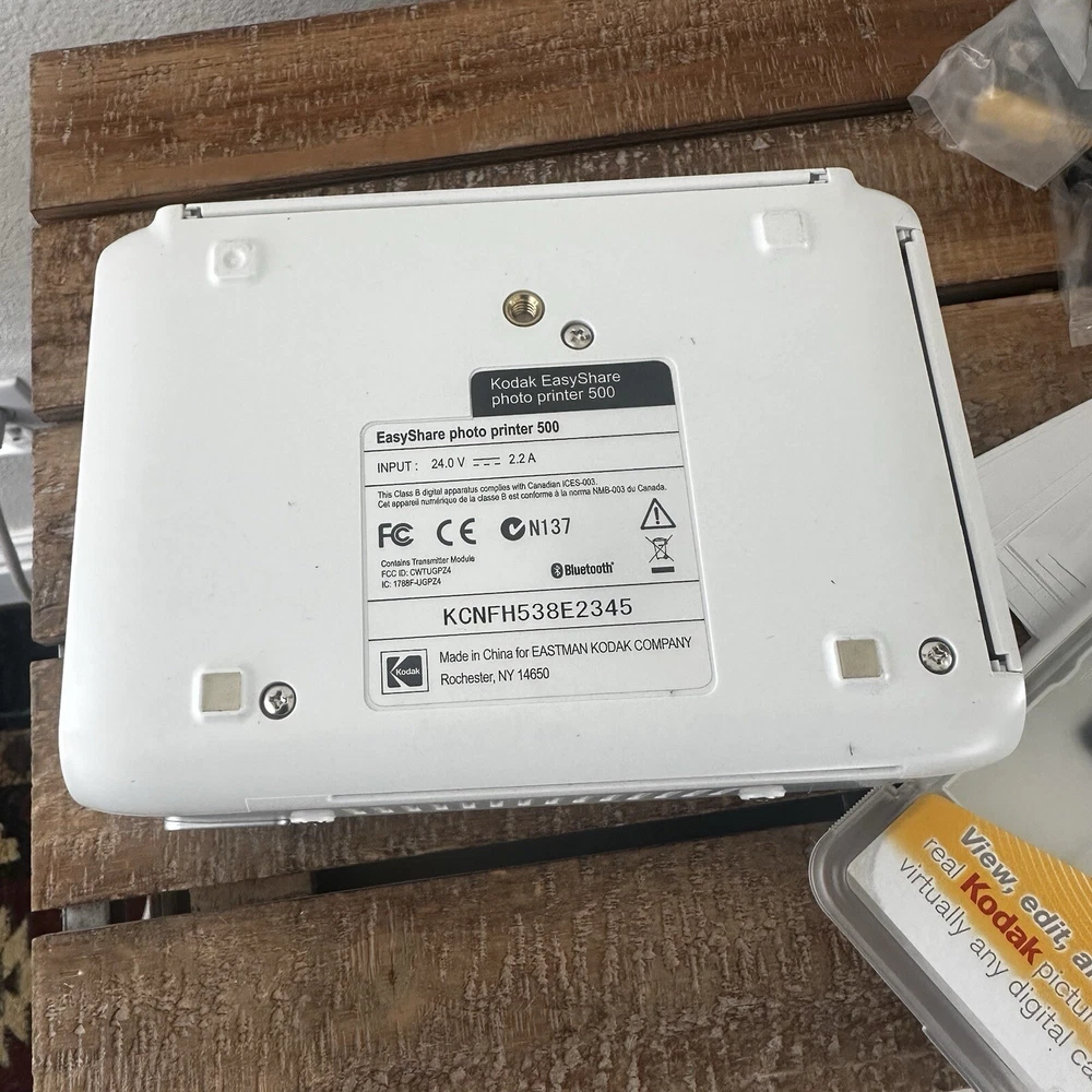 Kodak Easyshare Photo Printer 500 Photo Paper For Parts Only