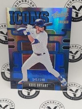 2021 Panini Absolute Icons Spectrum Blue 141/149 Kris Bryant #I-10