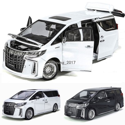 1/18 Alphard MPV Model Car Diecast Toy Cars Toys for Boys Adults Kids Gifts