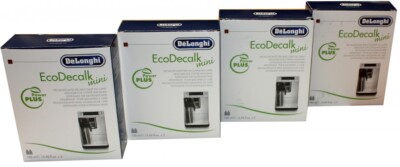 8x 100ml DeLonghi Entkalker EcoDecalk mini für Kaffeevollautomaten Nokalk