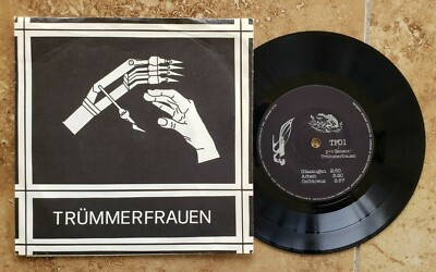 TRUMMERFRAUEN same 7'' EP 1982 Zensor TF01 NM/VG++ NDW Post-Punk