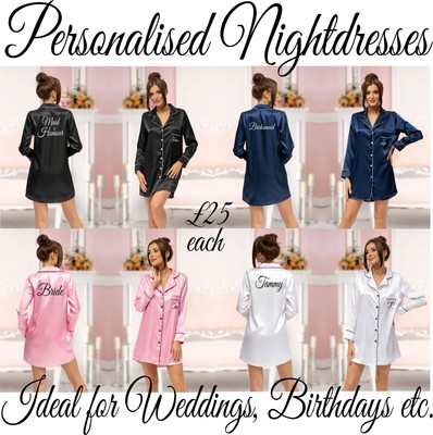 personalised night dress
