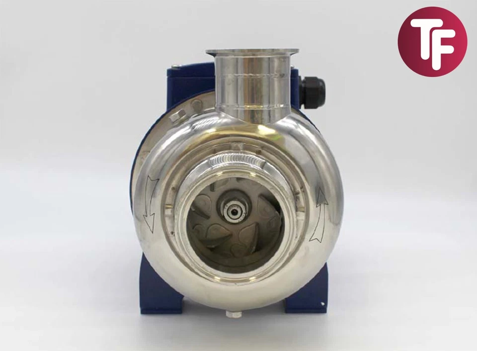 Enviroflex EFO-400-TC 3" Tri-Clamp Centrifugal Impeller Brewery Pump 400v - Image 4 of 4