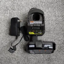 Ryobi P190 18V Lithium 2Ah One+ Battery and P118B Battery Charger Kit