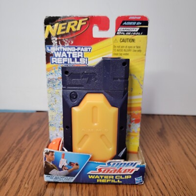 Nerf Super Soaker Water Gun Blaster Clip Refill Thunderstorm Tornado Strike New