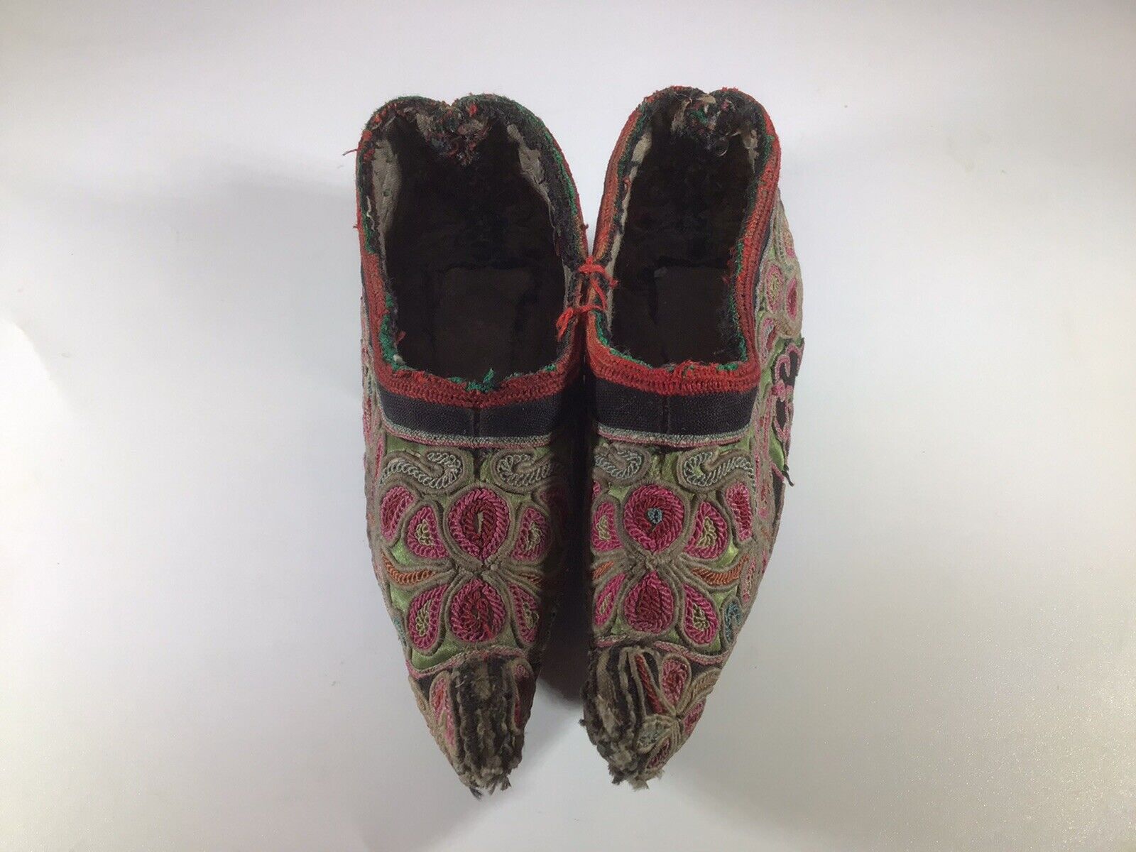 Zapatos chinos antiguos Zapato de plataforma de de pie bordado | eBay