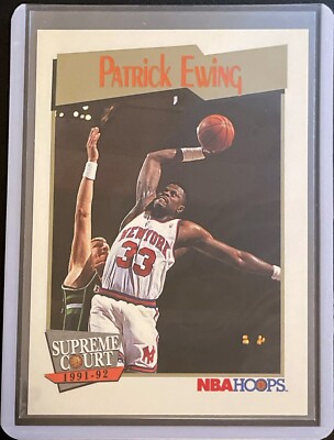Patrick Ewing - 1991 NBA Hoops Basketball - Supreme Court #483