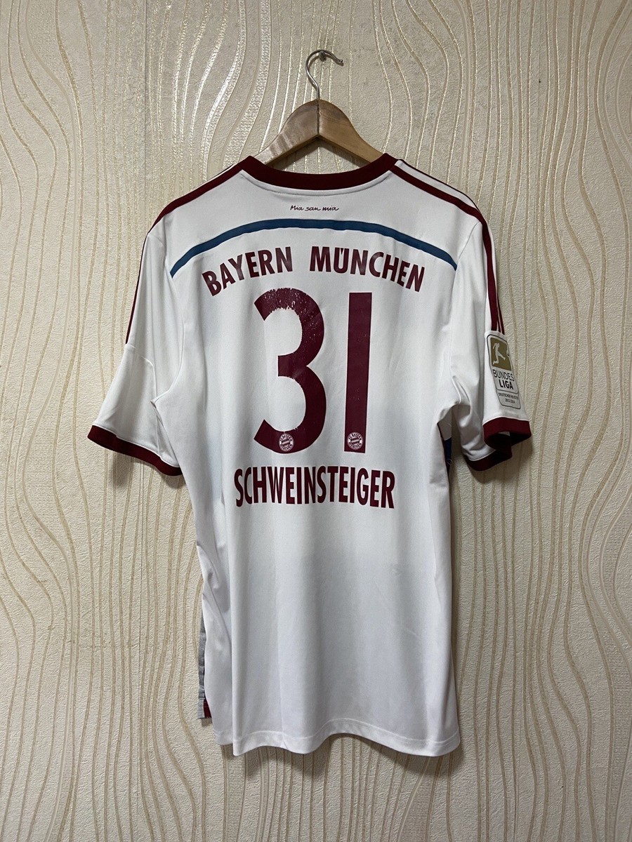 BAYERN MÜNICH 2014 2015 AWAY SHIRT JERSEY ADIDAS F48414