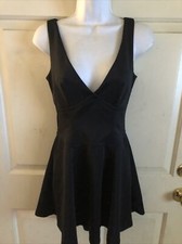Women’s forever 21 black cute maxi dress S