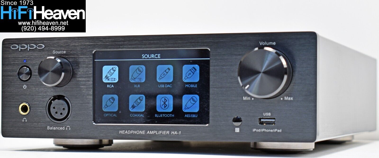 OPPO HA-1 Class-A Balanced Headphone Amp / bluetooth DAC/ Preamp $1200 List !