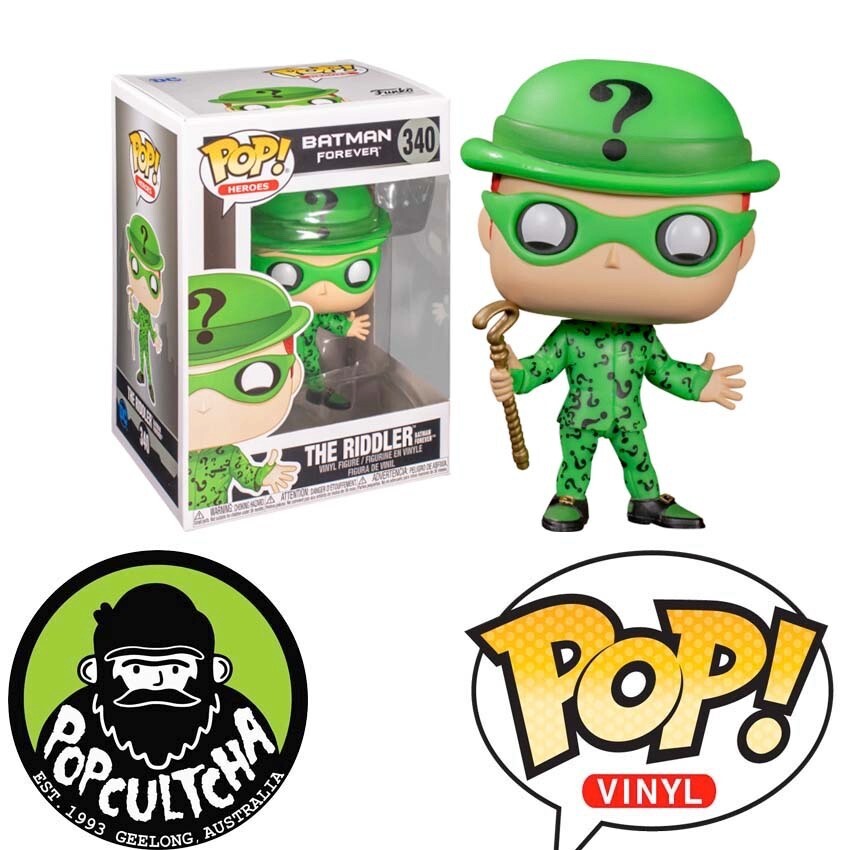 Batman Forever - Riddler Pop! Vinyl Figure &Quot;New&Quot;