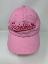 Pink Bachelorette Party Bridal Baseball Cap Hat One Size