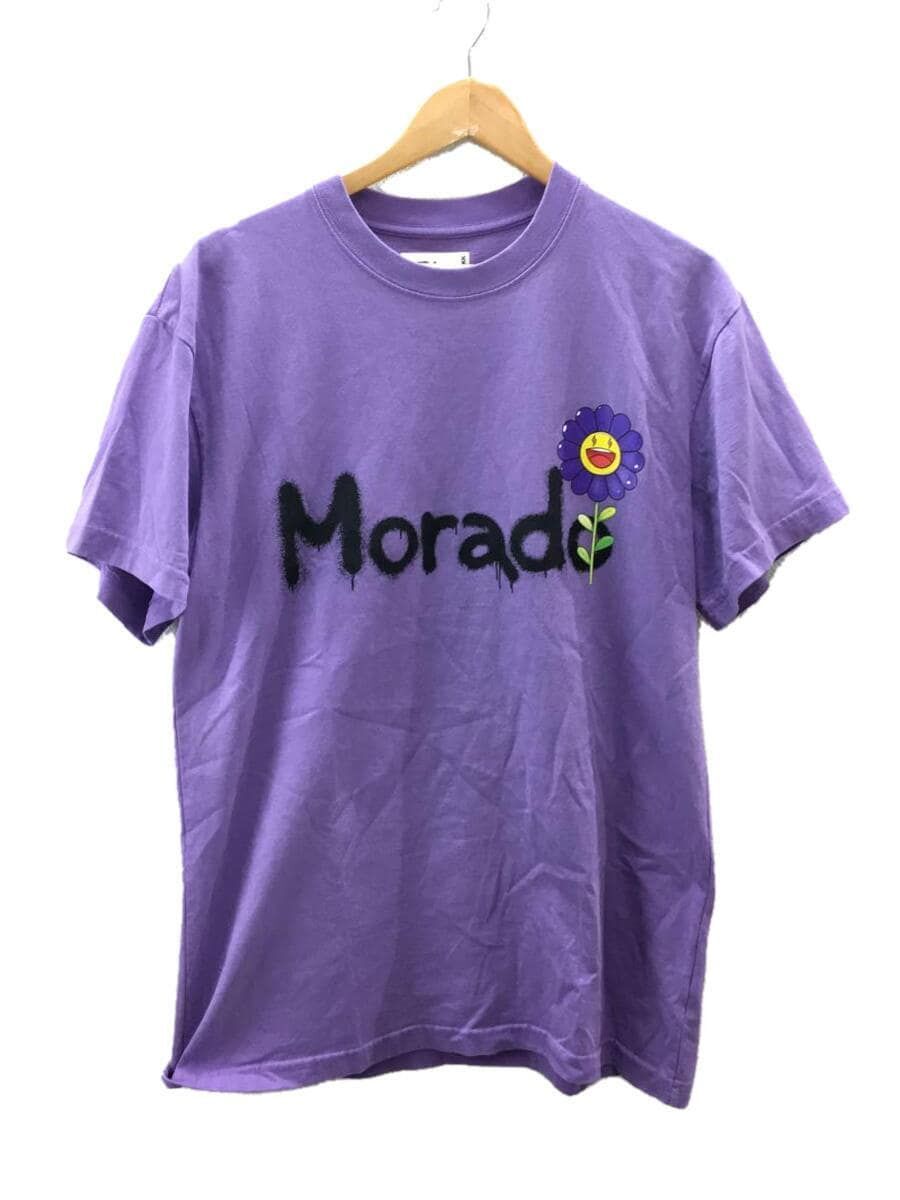 ALTRA T shirt altre marche M cotone viola KI J BALVIN × TAKASHI MURAKAMI usata