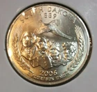 2006-P 50 State Quarters South Dakota — photo from another recent sale